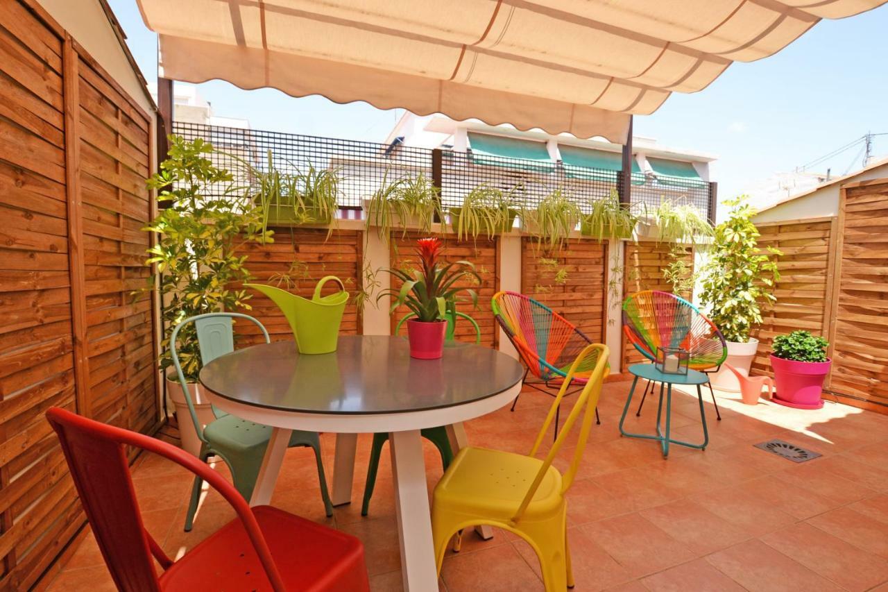 Atico Con Terraza En El Centro De Alicante Apartment Bagian luar foto